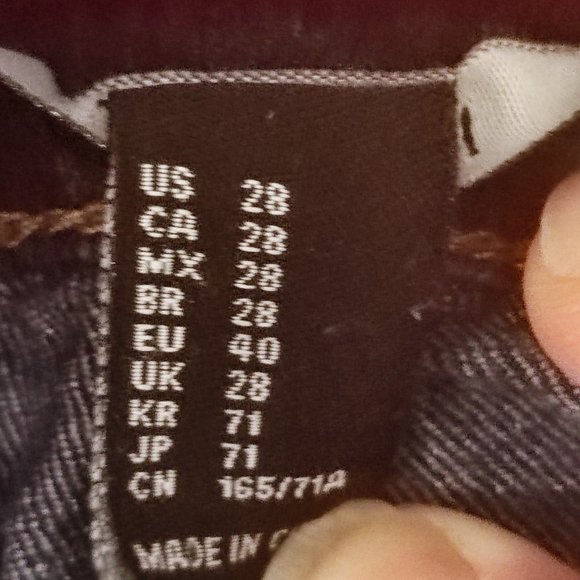 Forever 21 jeans denim women's size 28 - Picture 6 of 6